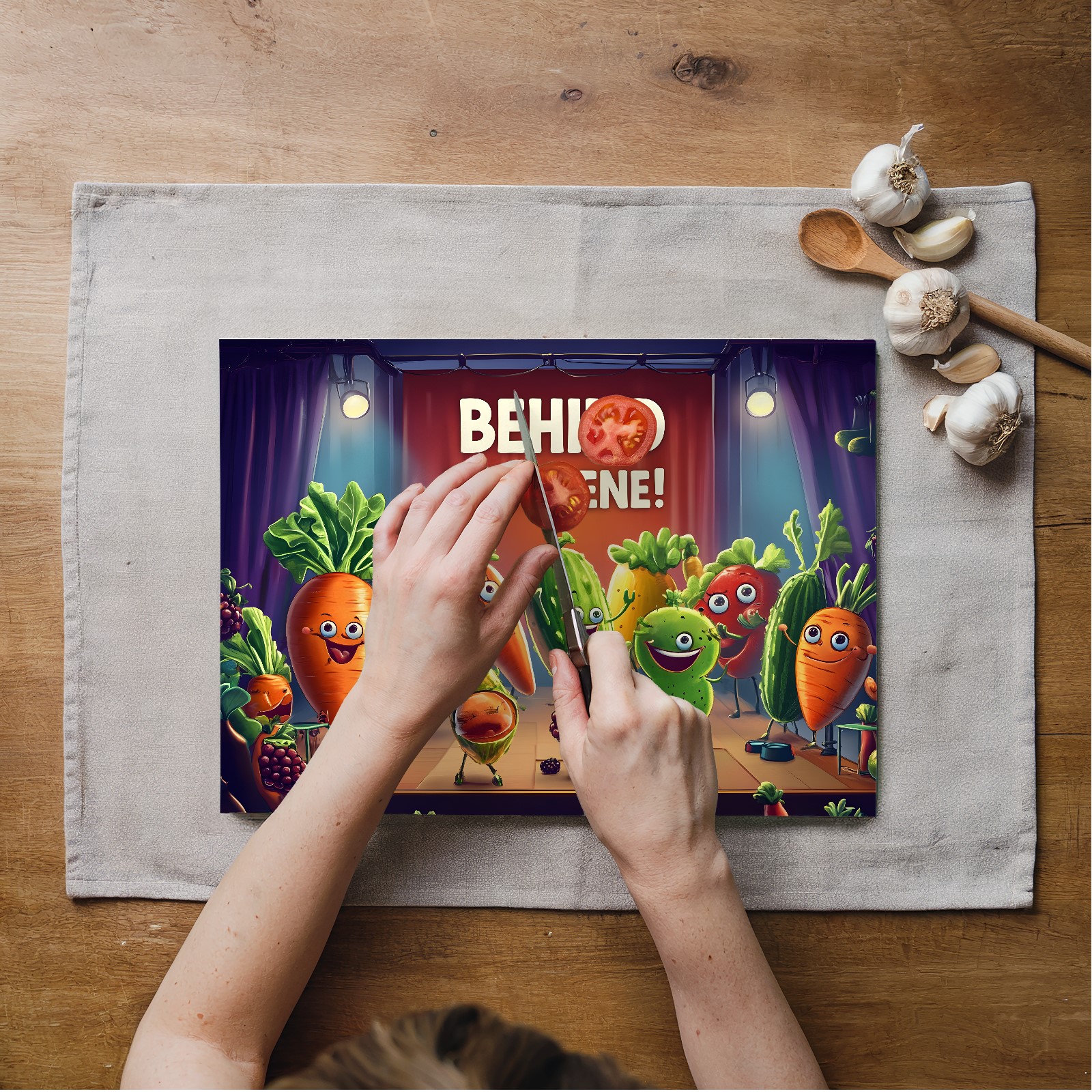 Schneidebrett Veggie